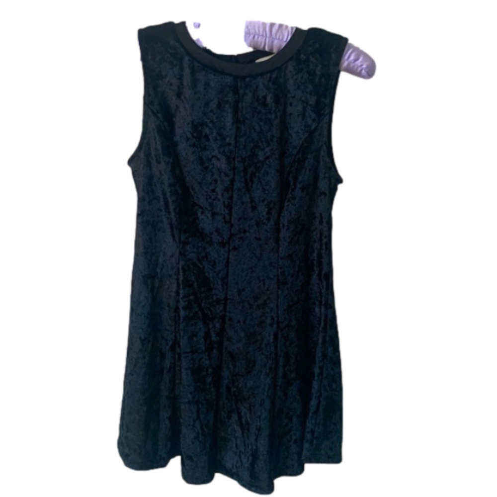 Nwt Altar’d State Sleeveless Flare Velvet Top